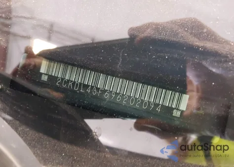 2009 Pontiac Torrent из США, поврежденный, VIN 2CKDL43F696202094